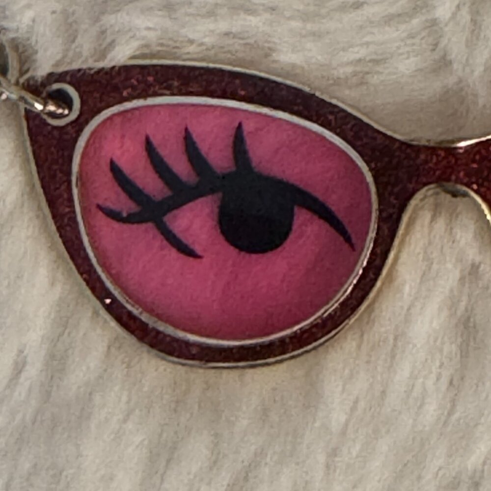 KATE SPADE Rose Sunglasses Charm/Key Fob - Picture 4 of 4